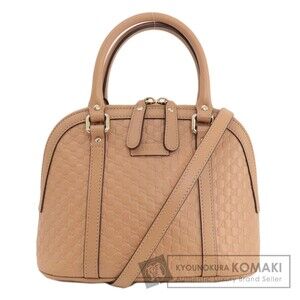 Gucci Microsima Handbag Leather